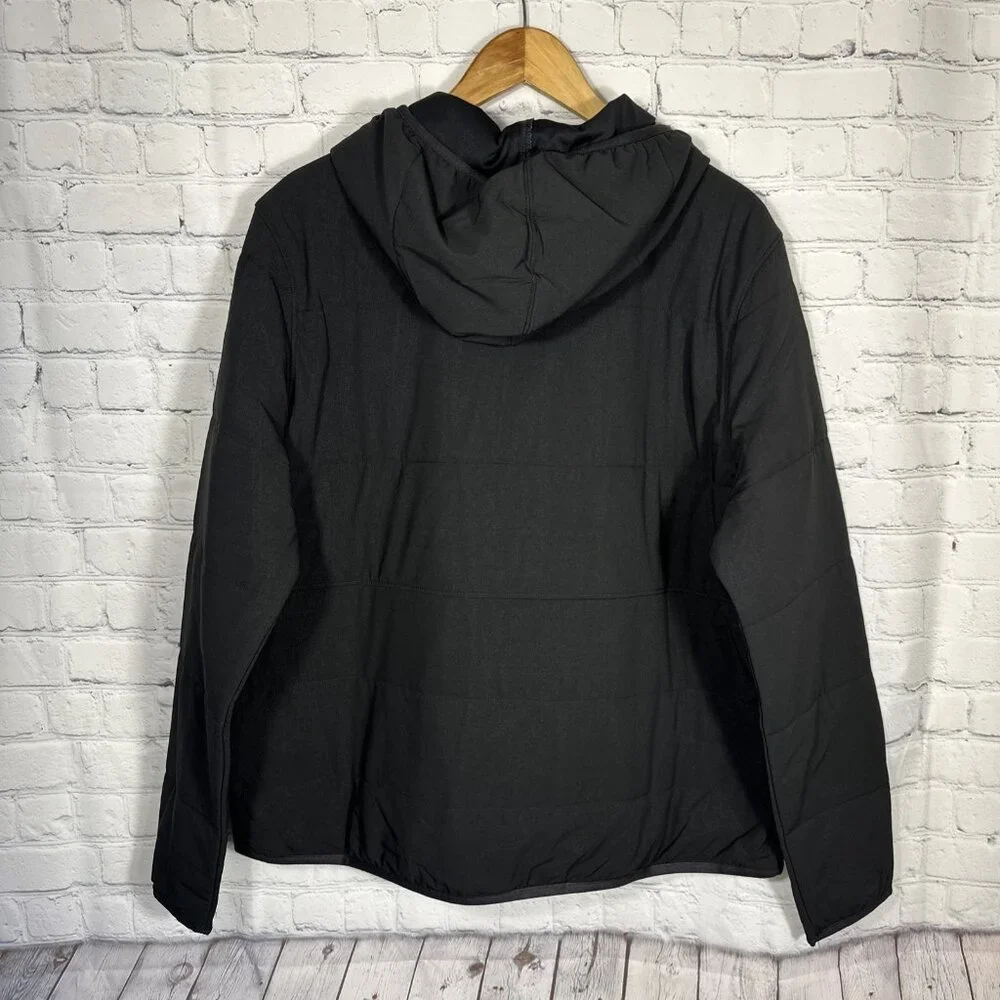 NEW The North Face Women Mountain Sweatshirt Pullover XL Black Pockets Hood - Picture 6 of 12
